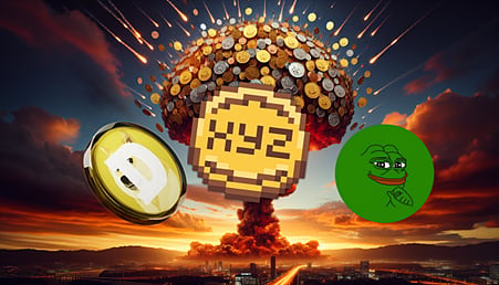 DOGE & PEPE Left Behind—Sports Meme Toke