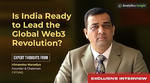 India’s Web3 Gamechanger’s Journey from Real Estate to Blockchain: Exclusive Interview with Himanshu Maradiya, Founder & Chairman, CIFDAQ