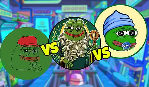 Pepeto vs Pepe vs Little PEPE as Presale Pushes Pepeto Toward The Next x100 Meme Coin In This Bull Run
