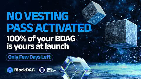 Act Fast: BlockDAG’s $0.0016 Offer Ends August 11, 100% Liquidity Closes August 4 Act Fast: BlockDAG’s $0.0016 Offer Ends August 11, 100% Liquidity Closes August 4