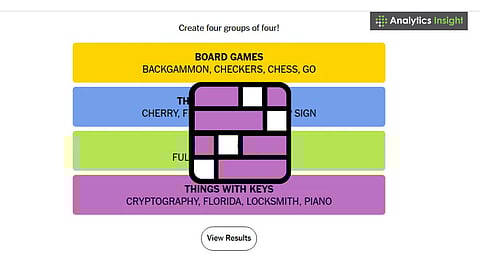NYT Connections Hints and Answers for July 30, 2025