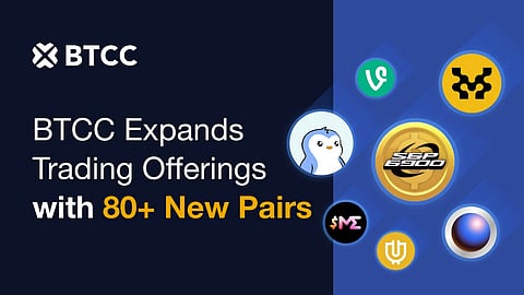 BTCC Sees 35% Growth in Trading Volume Following Addition of 80+ New Spot Pairs in July