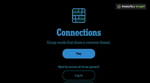 NYT Connections 