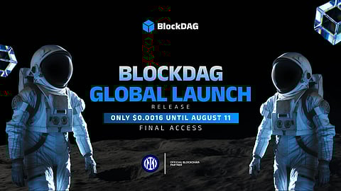 BlockDAG GLOBAL LAUNCH Release At $0.0016 Ignites 3,025% Potential With $365.5M Raised BlockDAG GLOBAL LAUNCH Release At $0.0016 Ignites 3,025% Potential With $365.5M Raised