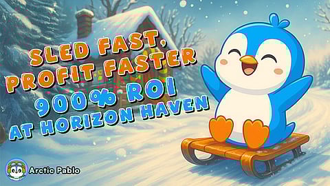 Arctic Pablo’s 66% APY Staking and 900% ROI Projection Drive