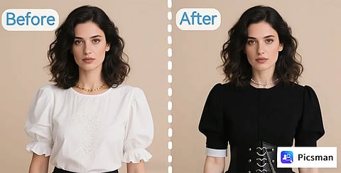 Transform Your Look in Seconds: Try Picsman’s AI Clothes Changer
