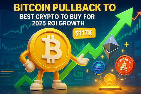 Bitcoin Pulls Back to $110K—Analysts Reveal the Best Cryptos to Buy for 2025 ROI