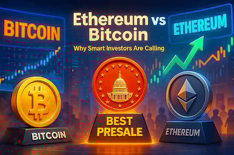 Ethereum vs Bitcoin 2025 — Why MAGACOIN FINANCE Is Ranked the Best Crypto Presale
