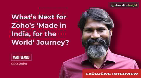 AI, Innovation, & India's Global Ambition: Zoho CEO Mani Vembu on the Company's Next Chapter

