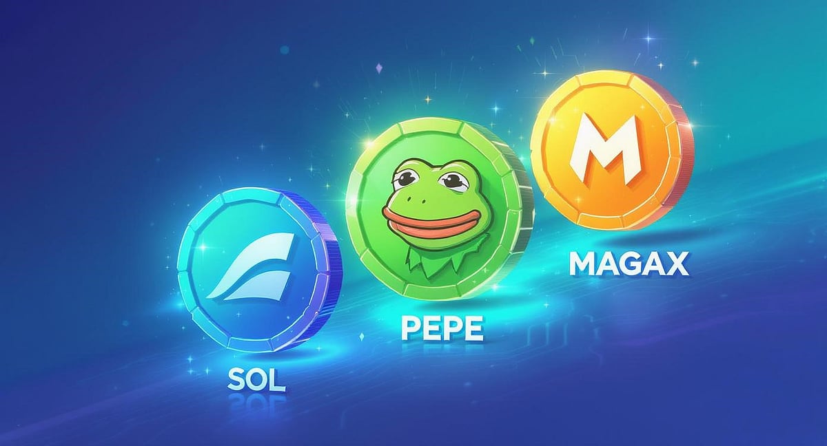 Triple Your Portfolio: Why SOL, PEPE, and MAGAX Are Must-Have Cryptocurrencies
