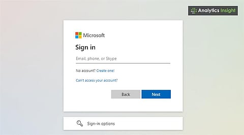 How to Sign in to a Microsoft Account