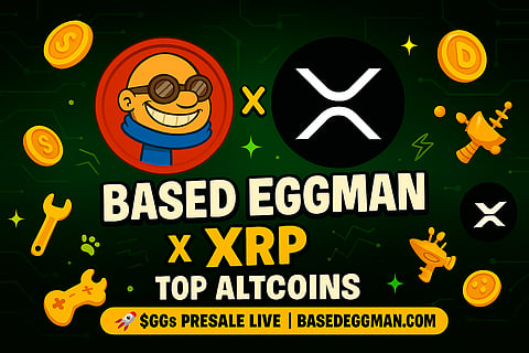 Based Eggman Becomes XRP Investors 2nd Favorite Holding, $GGs Crypto Streaming Token Captures XRP Community
