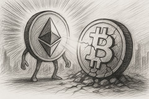 Market Reaction: Bitcoin ETF Inflows Crush Ethereum While Fear & Greed Index Signals Neutral Position