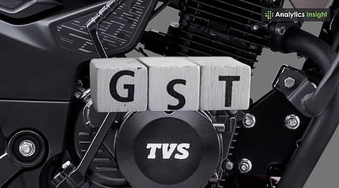 TVS Motor to Cut Prices as GST on Two-Wheelers Reduced to 18%