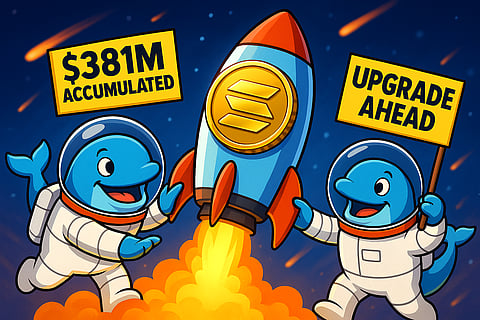 Solana Whales Push $1B Ahead of Upgrade — Best Altcoins to Buy Now
