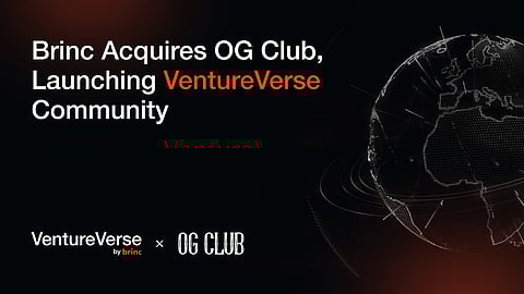 Brinc Acquires OG Club, Launches VentureVerse Community 
