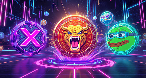 Top 4 Meme-to-Earn Presales for Q4 2025: MAGAX, Layer Brett, BullZilla, Little Pepe
