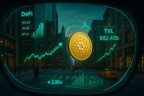 Hoskinson Talks Cardano Updates As ADA Price Rises Towards $1, But Strong Resistance Is Still Set At $0.95