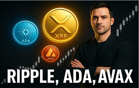 XRP Price Prediction: Ripple Eyes $5 Breakout While ADA and AVAX Highlighted as Best Altcoins to Buy