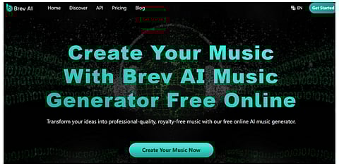 Brev AI Music Generator