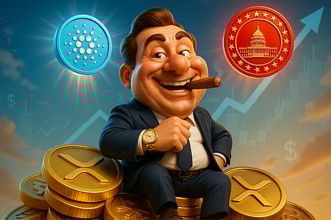 XRP Whale Accumulation Builds $2.1B Position - Analysts Highlight ADA and MAGACOIN FINANCE as Rising Stars