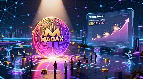MAGAX Presale Nears Stage 3 With 153× Upside

