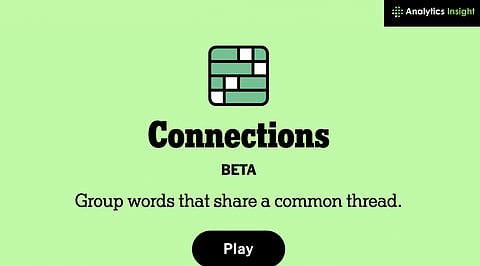 NYT Connections Hints and Answers for September 28, 2025