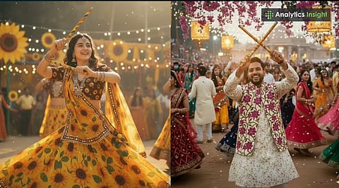 Google Nano Banana AI: Create Garba Outfits for Durga Puja Looks