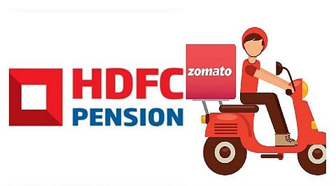 Zomato collaborates with HDFC Pension - Introduces ‘NPS Platform Workers Model’ 
