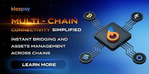 Banner Blazpay - new pre sale crypto