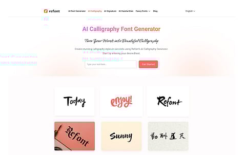 Transform Your Text with AI: The Power of Font Generators and AI Calligraphy