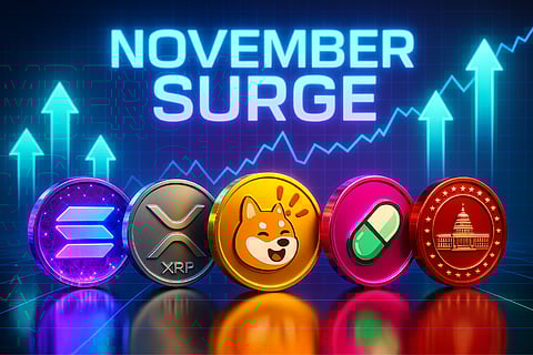 Top 5 Altcoins Set to Surge in November as Bull Market Pace Picks Up
