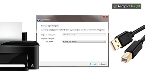 How to Connect and Add a USB Printer Port in Windows 11