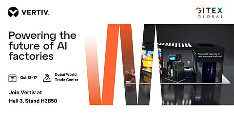 Vertiv showcases advanced AI Infrastructure Solutions at GITEX Global 2025