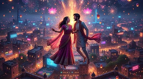 How to Create Retro-Inspired AI Diwali Portraits