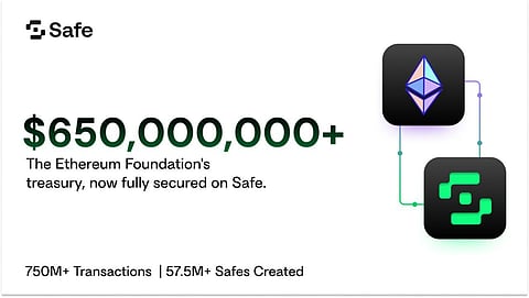 JUST IN: Ethereum Foundation Moves Entire $650M+ Treasury to Safe Multisig