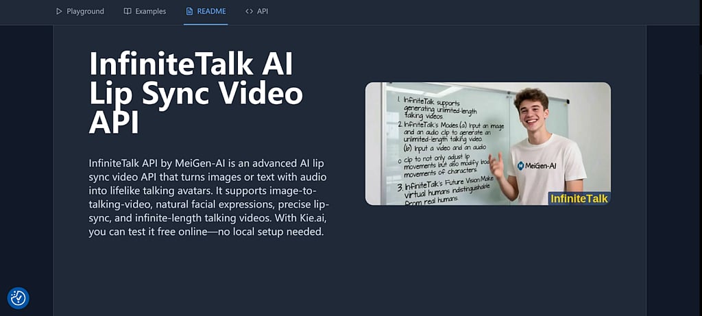 Use InfiniteTalk AI API on Kie.ai to Create Virtual Characters : From ...