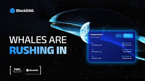 BlockDAG’s Nearly $435M Presale Surpasses ENA & BONK as Whales Quietly Accumulate BDAG Coins Ahead of Genesis Day
