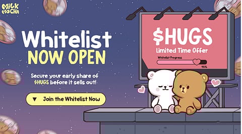 Milk Mocha’s Leap Into Blockchain: The $HUGS Whitelist Filling Fast Ahead of Presale
