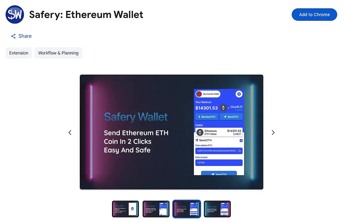 Chrome Wallet Scam Steals Seed Phrases Through Sui Network