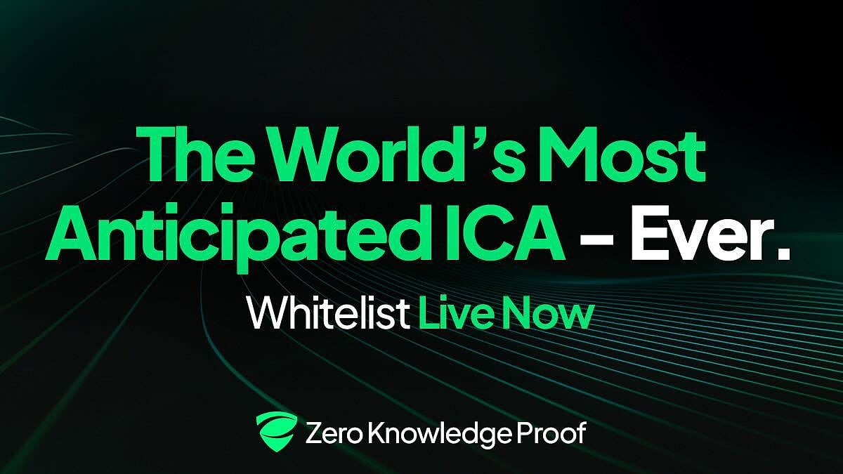 Zero Knowledge Proof Opens Whitelist for Presale Auctions That ...