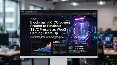 BlockchainFX ICO Loses Ground to Funtico's $EV2 Presale as Web3 Gaming Heats Up
