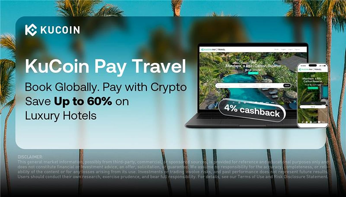 A Global Crypto Travel Platform Delivering Luxury Hotel Savings of Up to 60% Through a Partnership with Entravel A Global Crypto Travel Platform Delivering Luxury Hotel Savings of Up to 60% Through a Partnership with Entravel