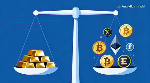 Gold vs. Crypto: Which became the Better Hedge in 2025?