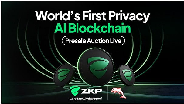 Zero Knowledge Proof Presale Auction Now Live: Early Buyers Lock In Prices  as Cardano & Solana Drop