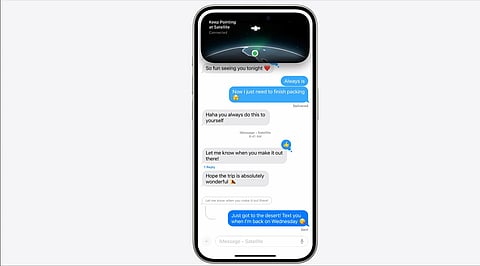 How to Text on iPhone Via Satellite