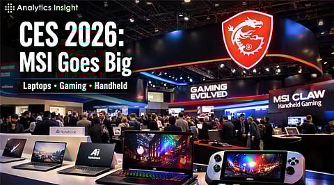 CES 2026: MSI Goes Big With Laptops, Gaming, and Handhelds