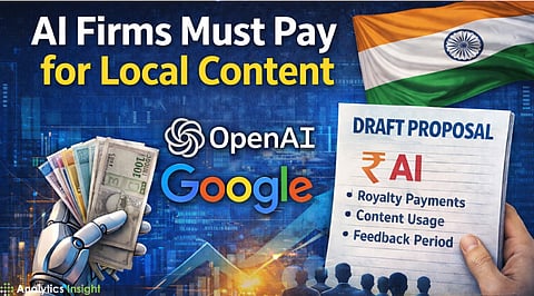 OpenAI, Google Face India’s Royalty Rulebook, AI Firms Must Pay for Local Content
