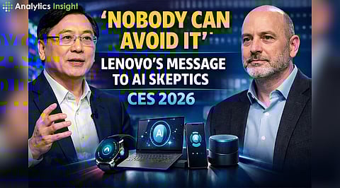 ‘Nobody Can Avoid It’: Lenovo’s Stark AI Warning at CES 2026