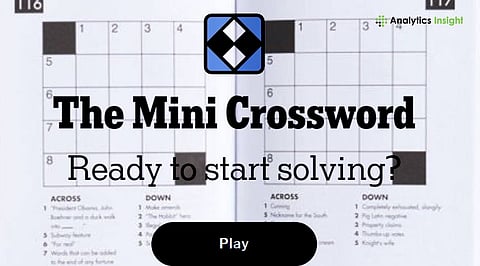 Today’s NYT Mini Crossword Answers for January 21, 2026